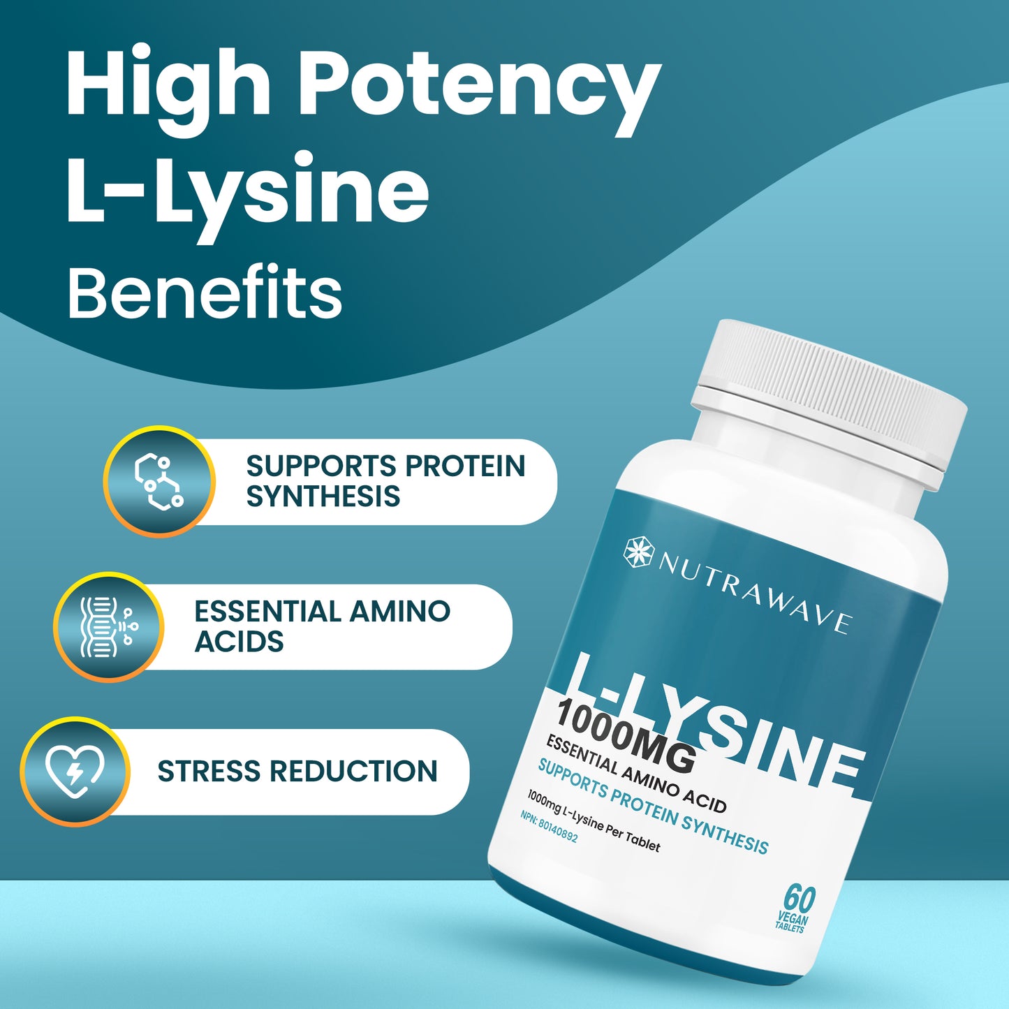 
                  
                    L- Lysine Capsules - 1000mg
                  
                