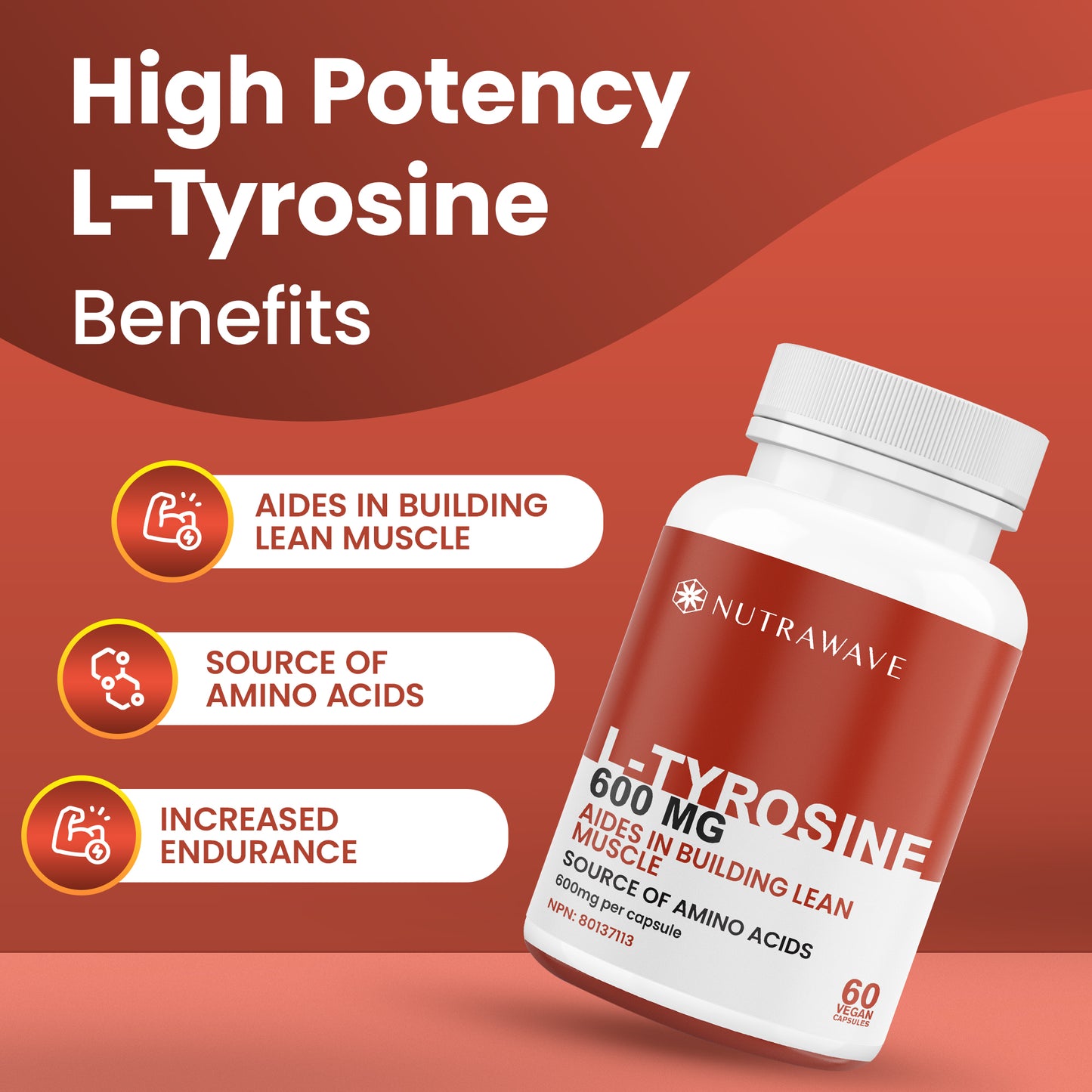 
                  
                    L-Tyrosine Capsules - 600mg
                  
                