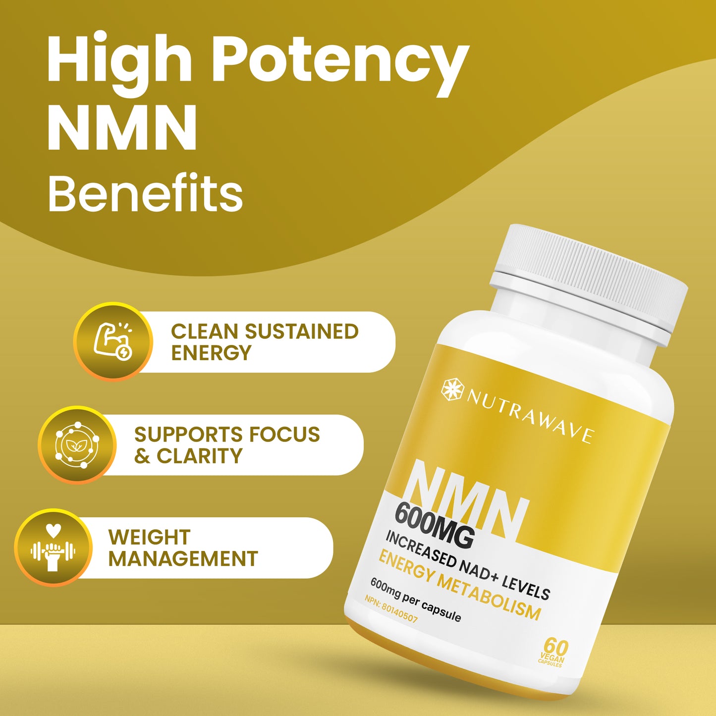 
                  
                    NMN Capsules - 600mg
                  
                