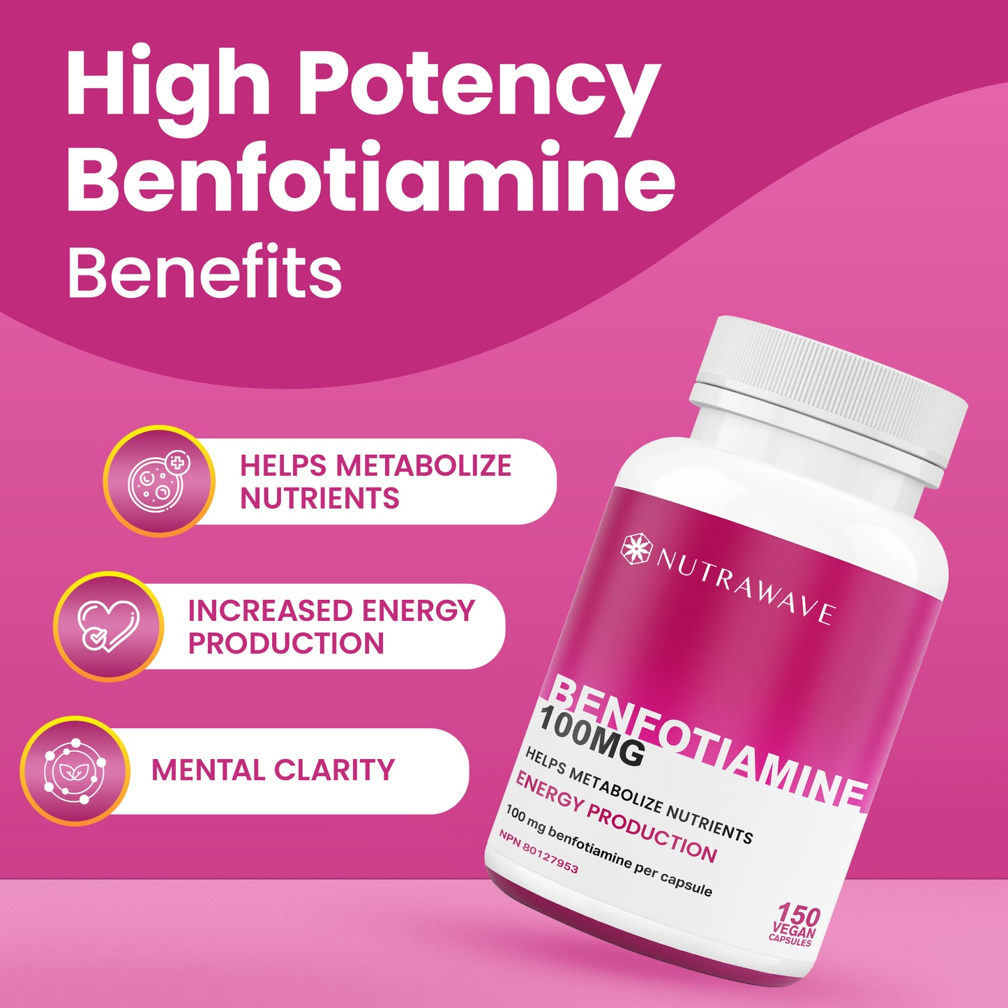 
                  
                    Benfotiamine Capsules - 100mg
                  
                