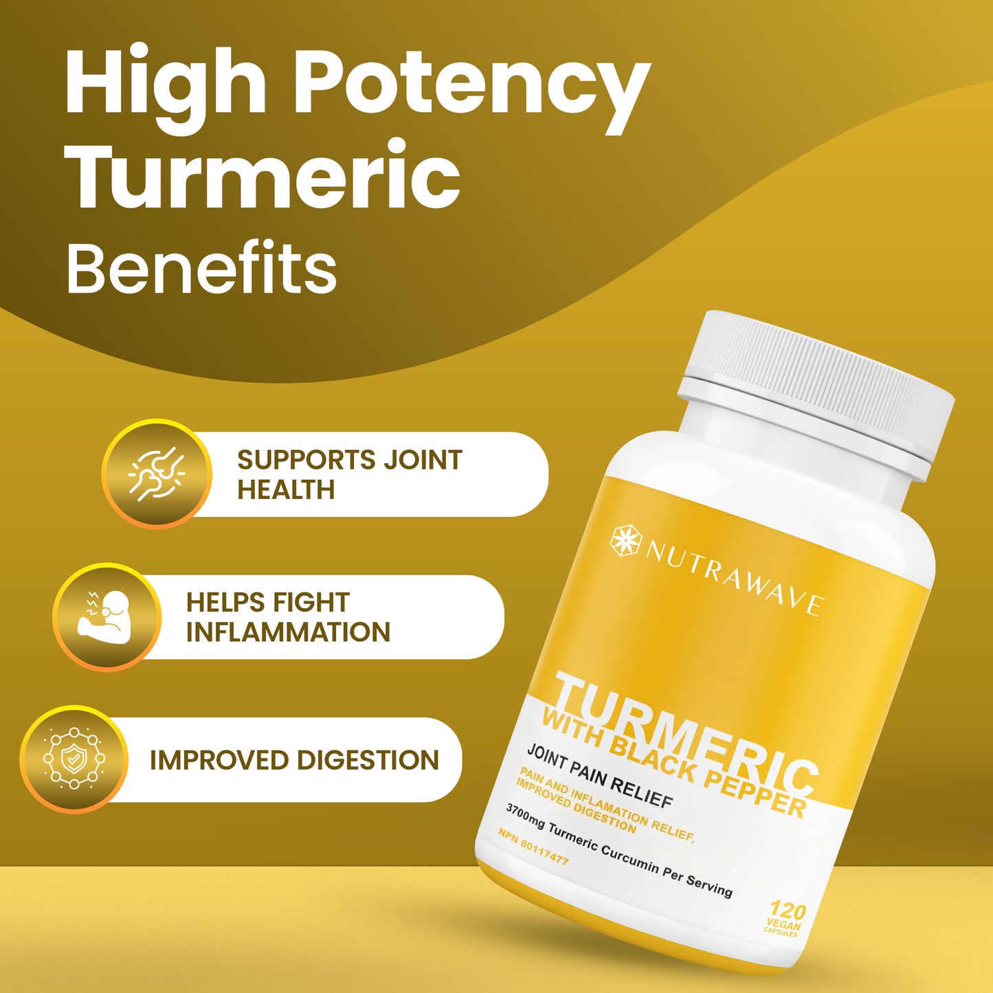 
                  
                    Turmeric Curcumin & Black Pepper Capsules – 1850mg
                  
                