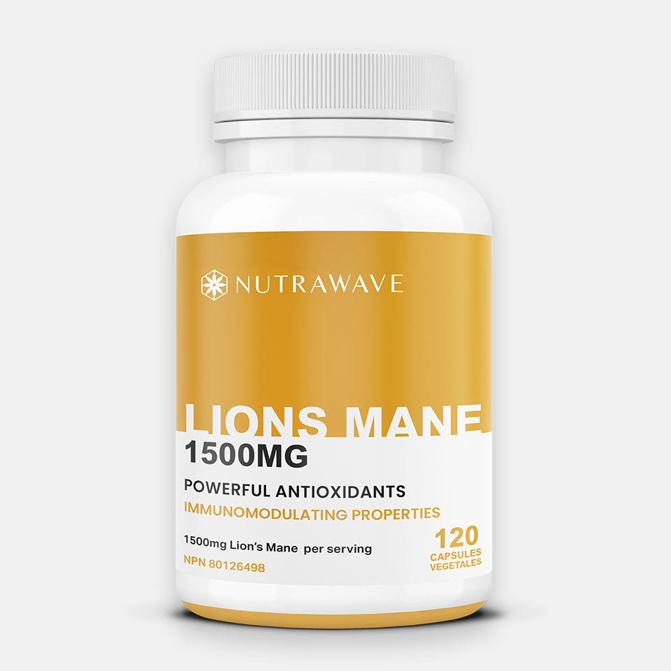 Lions Mane Extract Capsules – 1500mg