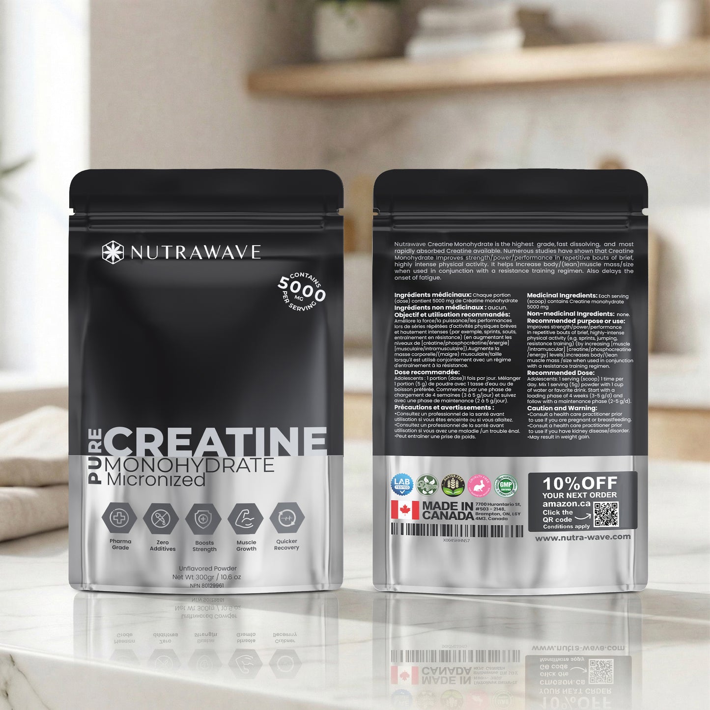 
                  
                    Creatine Micronized Monohydrate - 5000MG
                  
                