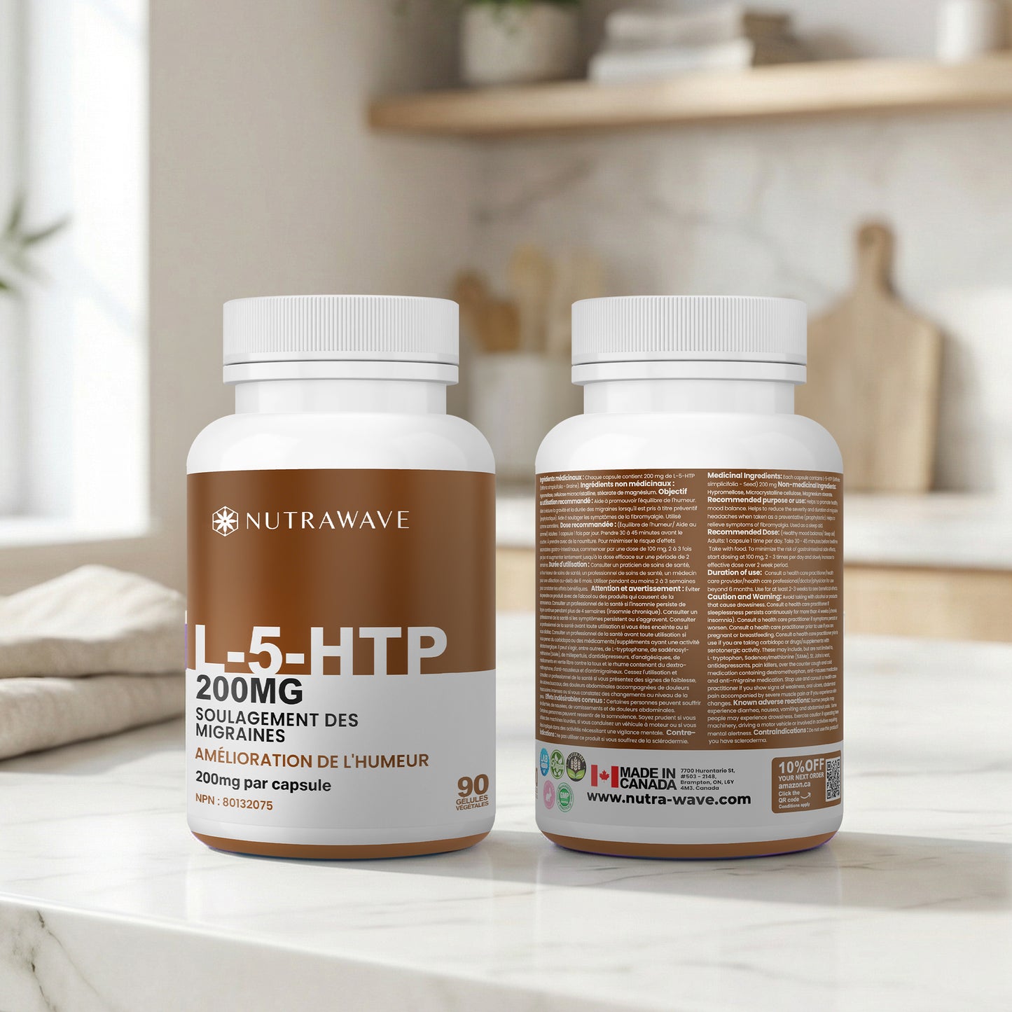 
                  
                    L-5-HTP Capsules - 200mg
                  
                