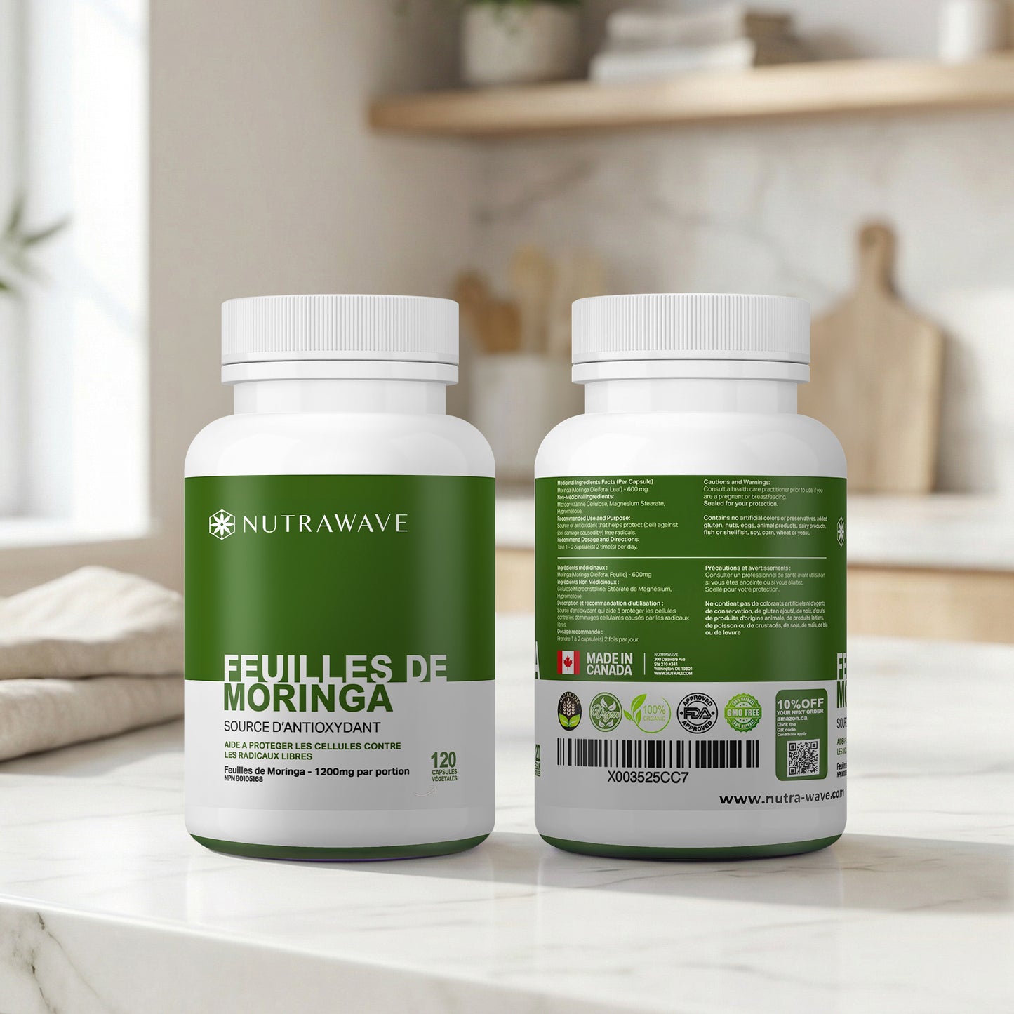 
                  
                    Nutrawave Organic Moringa Leaf 1200mg capsules — why choose Nutrawave
                  
                