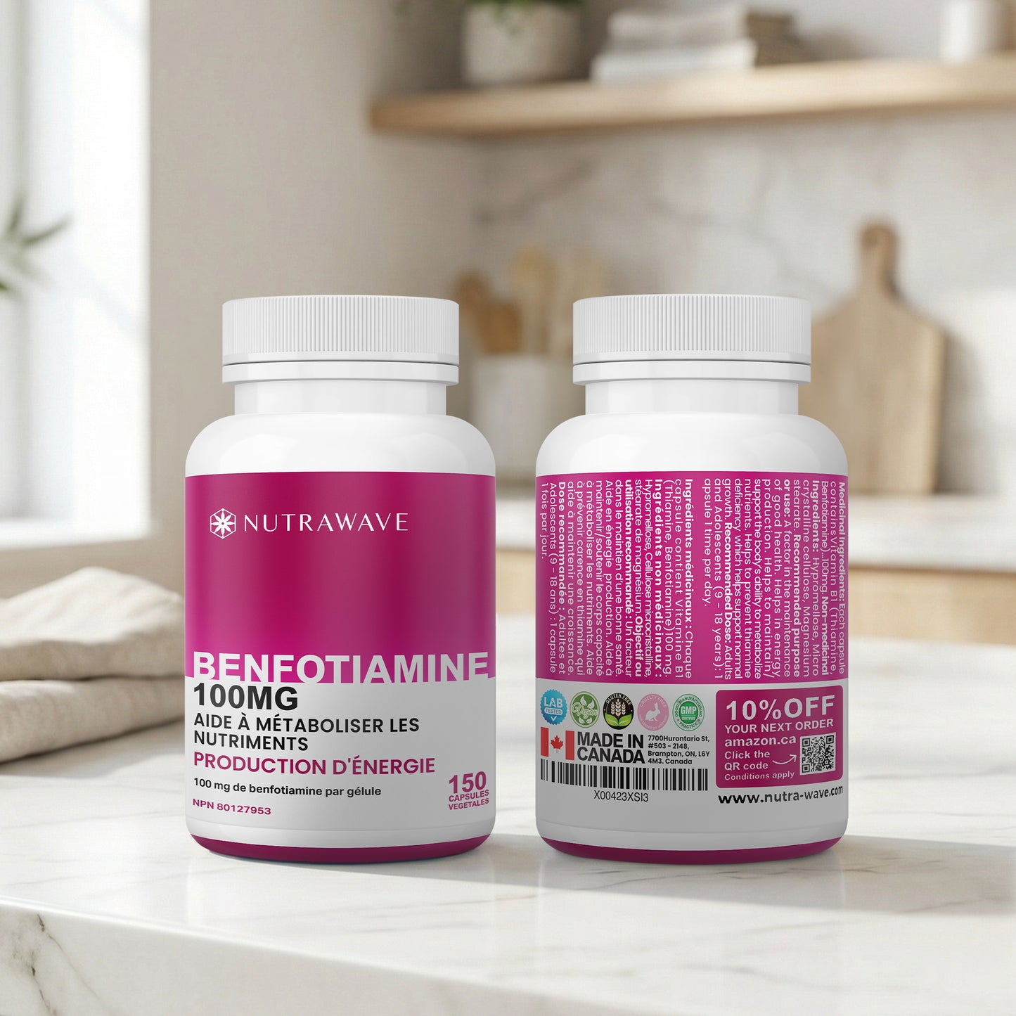 
                  
                    Benfotiamine Capsules - 100mg
                  
                