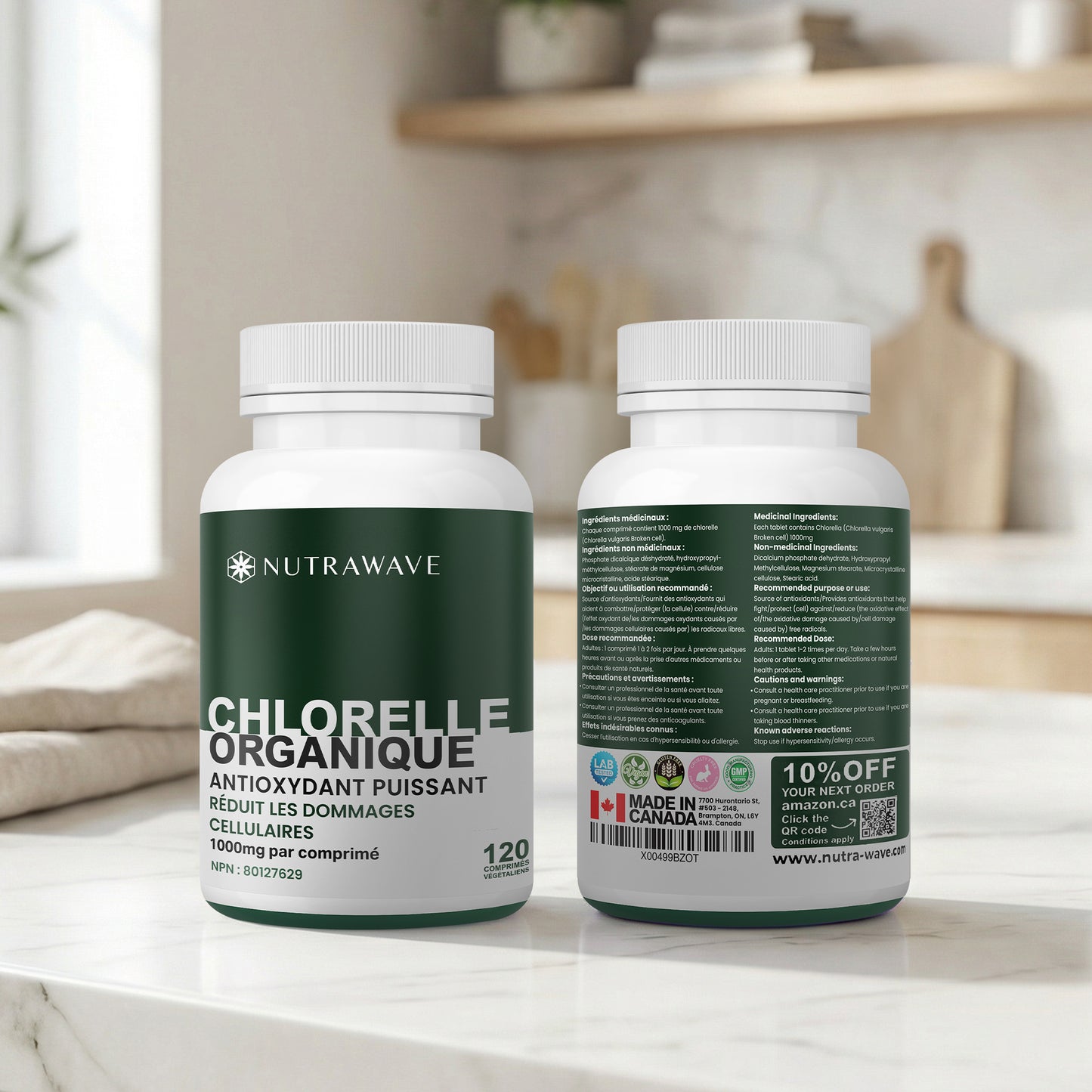 
                  
                    Organic Chlorella Tablets - 1000mg
                  
                