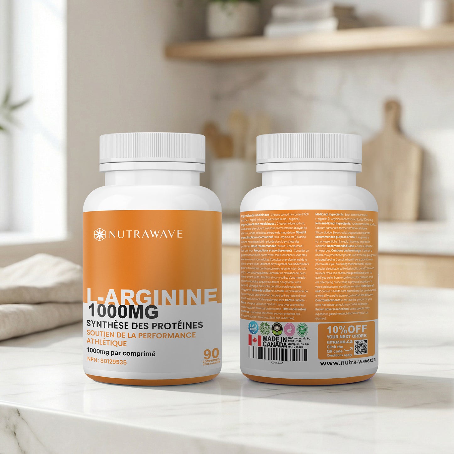 
                  
                    L- Arginine Capsules - 1000mg
                  
                