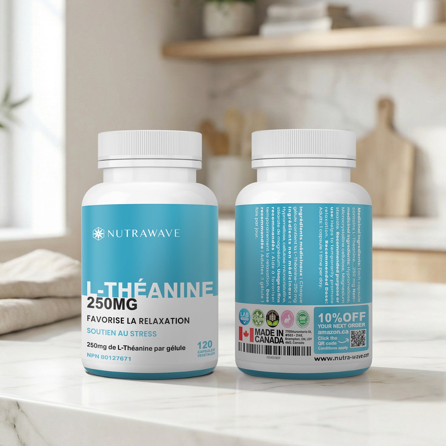 
                  
                    L-Theanine Capsules – 250mg
                  
                