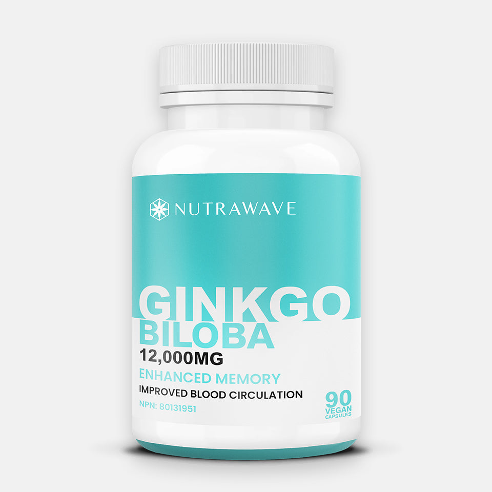 Ginkgo Biloba Capsules - 12000mg