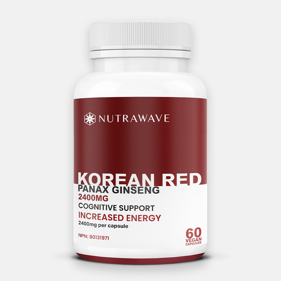 Korean Red Panax Ginseng Capsules - 2400mg