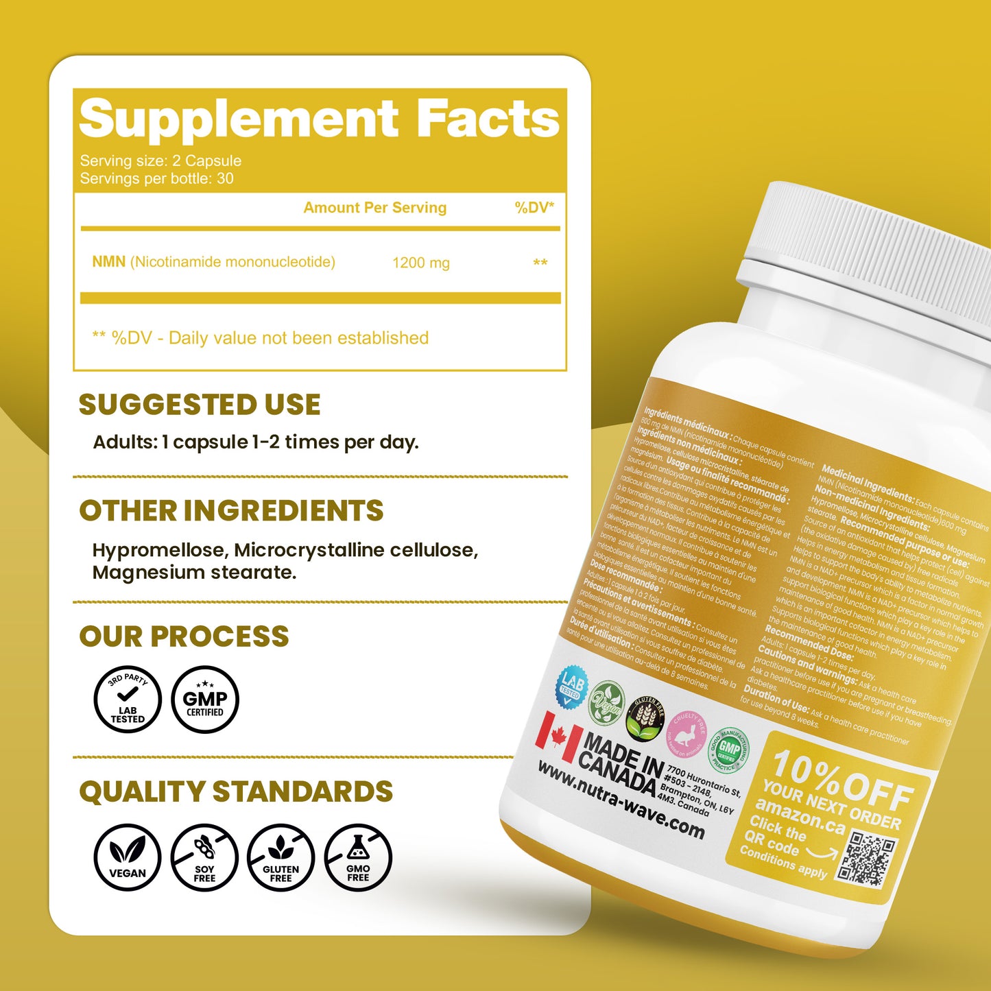 
                  
                    NMN Capsules - 600mg
                  
                
