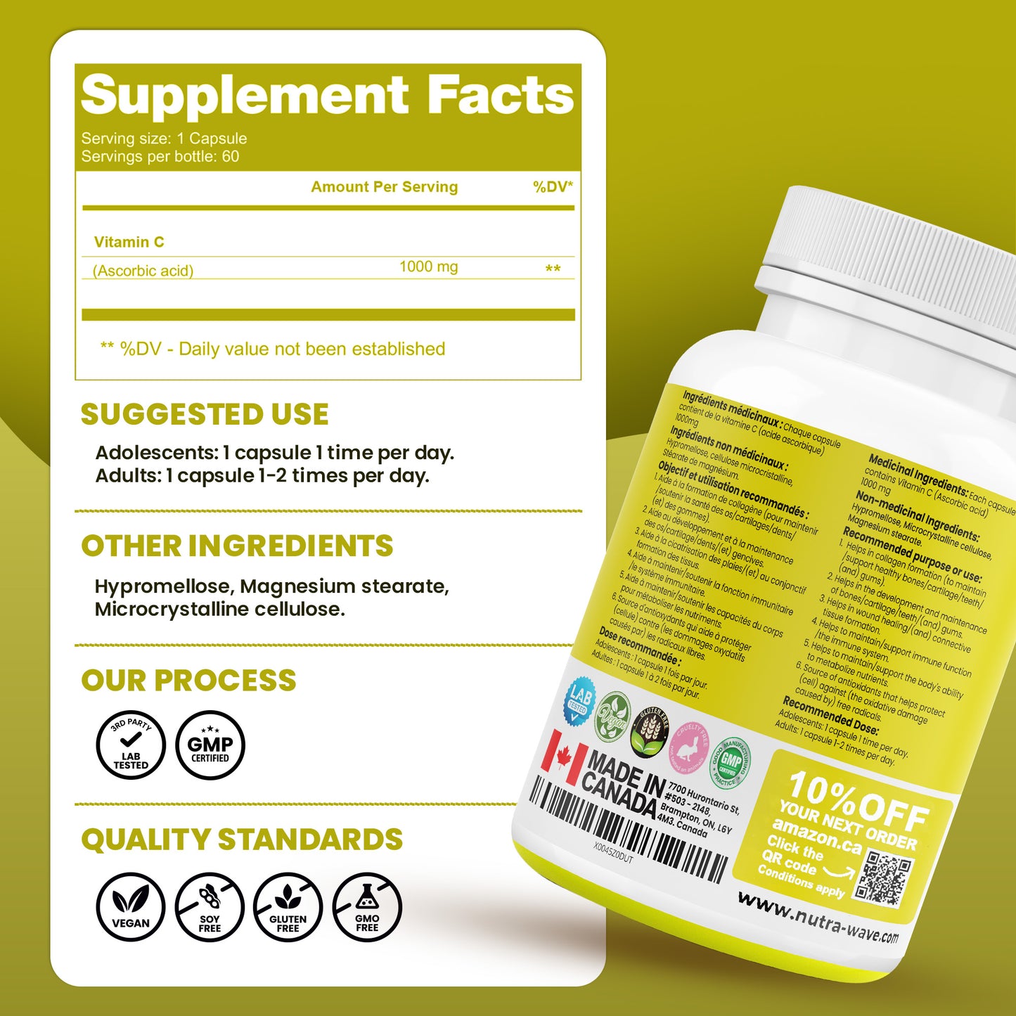 
                  
                    Vitamin C Capsules - 1000mg
                  
                