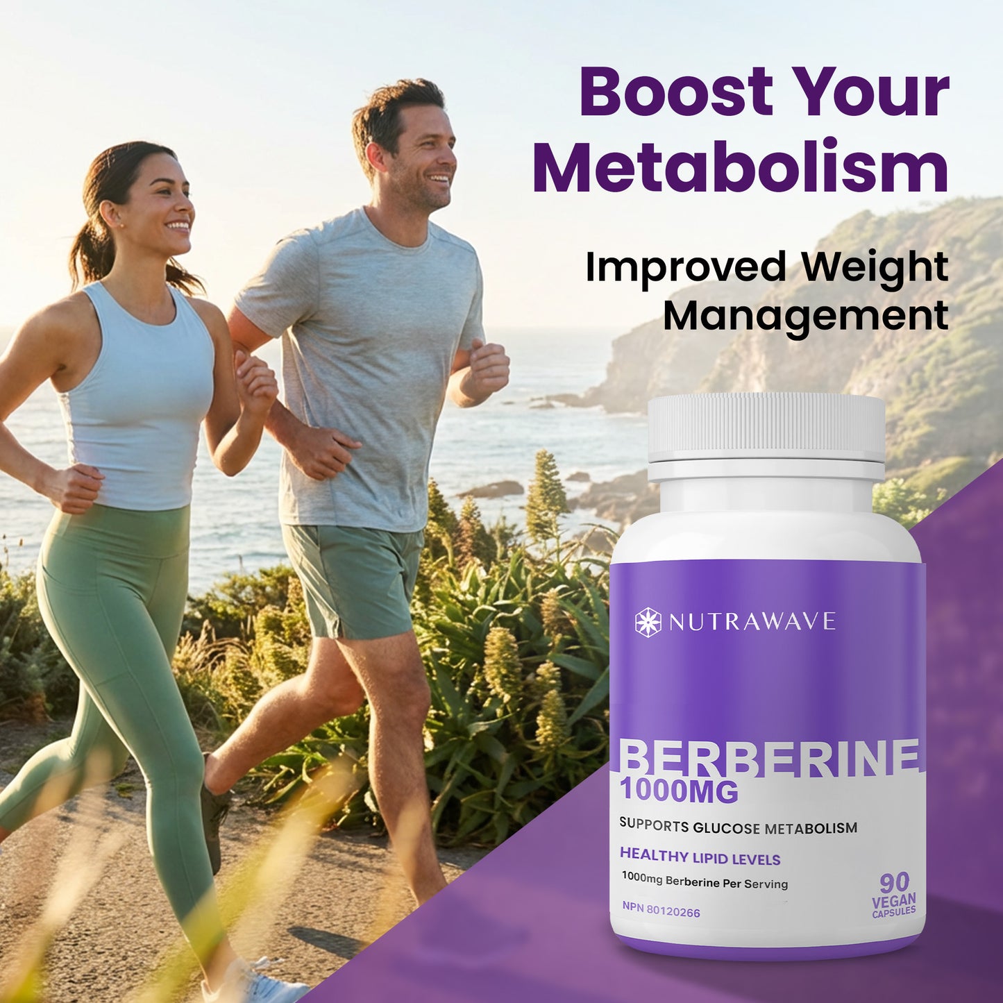 
                  
                    Berberine Capsules - 1000mg (per serving)
                  
                