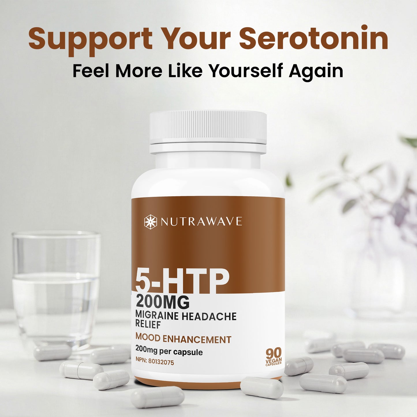 
                  
                    L-5-HTP Capsules - 200mg
                  
                