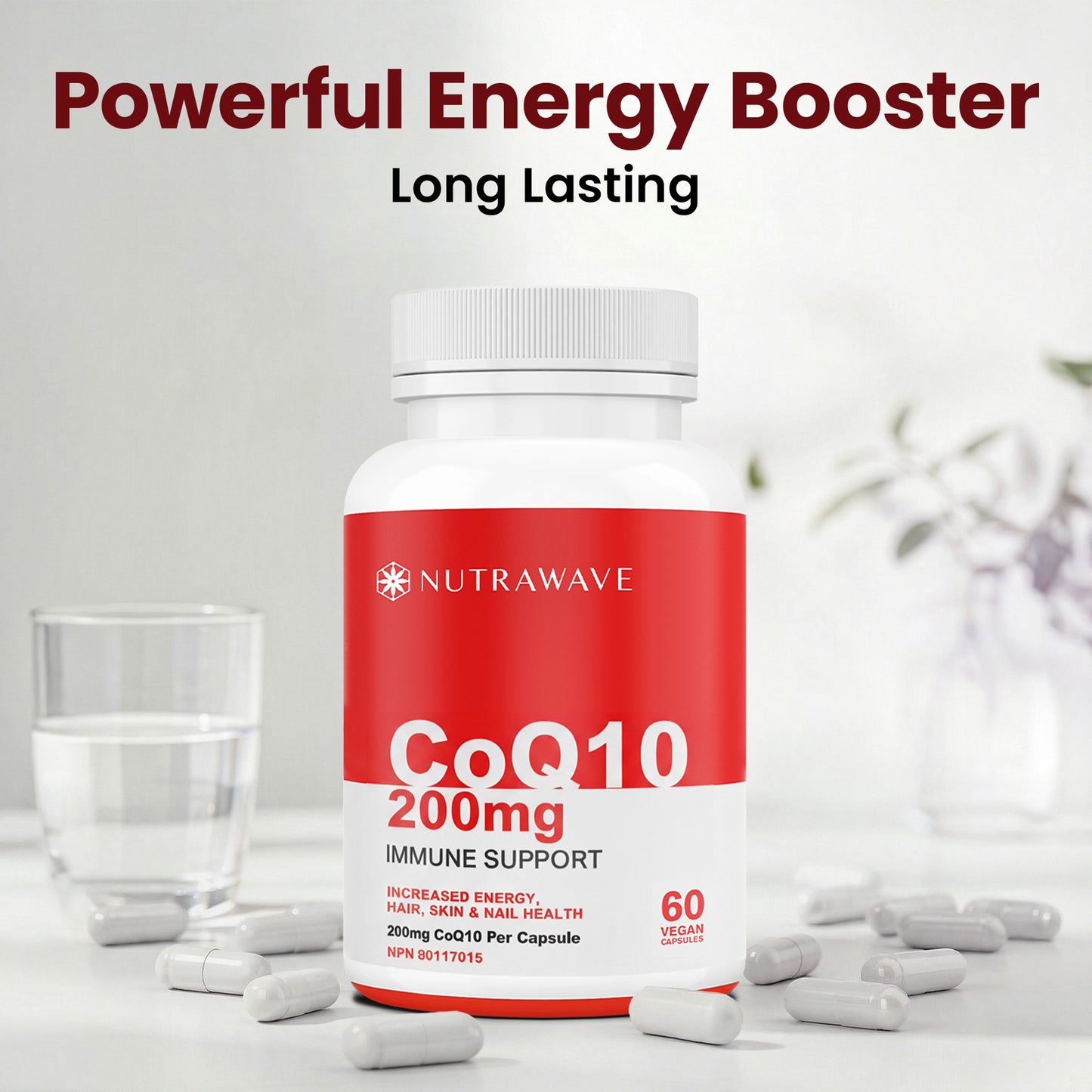 
                  
                    CoQ10 Ubiquinone Capsules - 200mg
                  
                