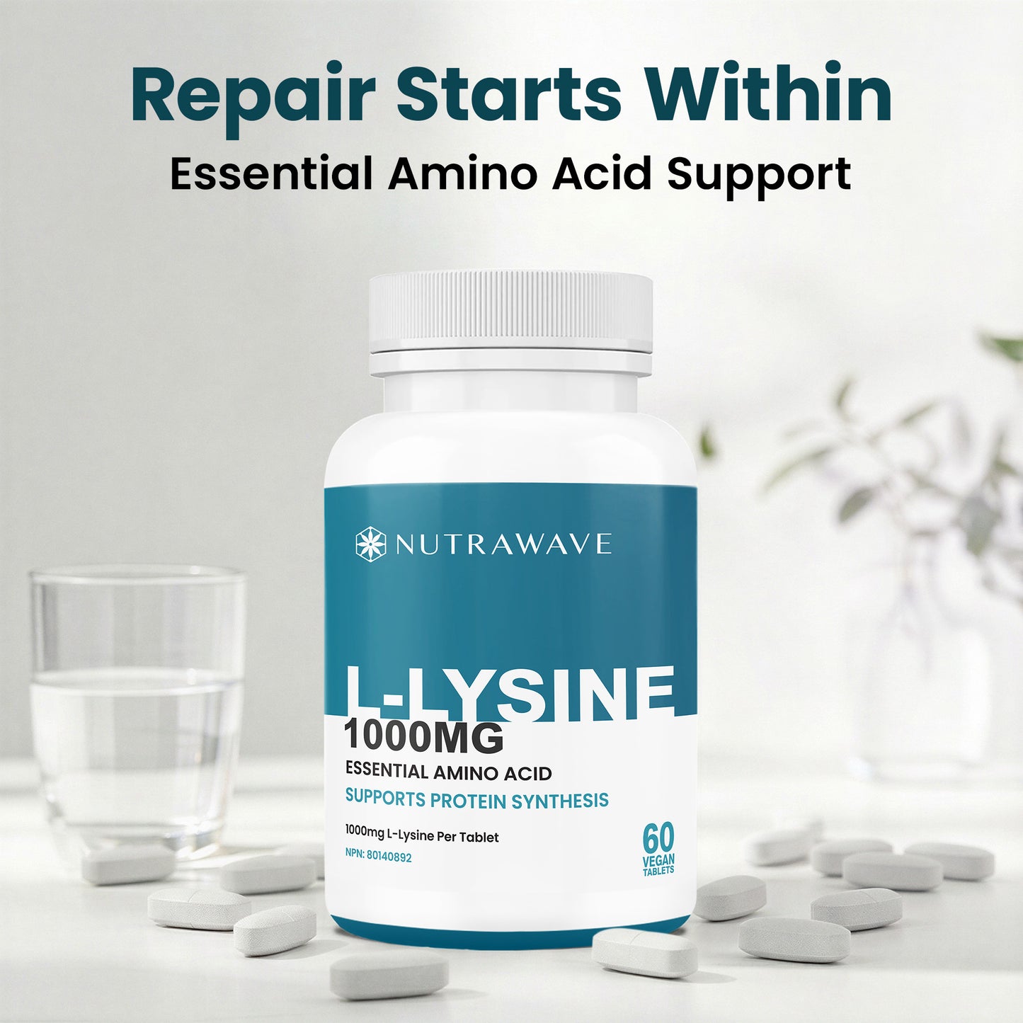 
                  
                    L- Lysine Capsules - 1000mg
                  
                
