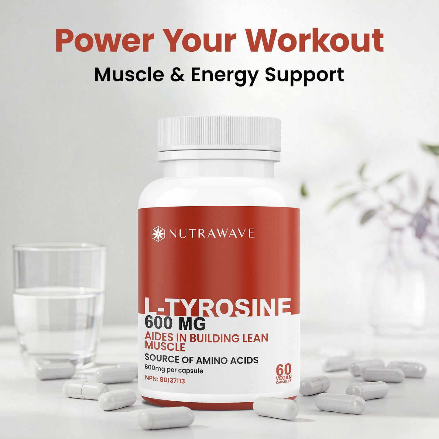 
                  
                    L-Tyrosine Capsules - 600mg
                  
                