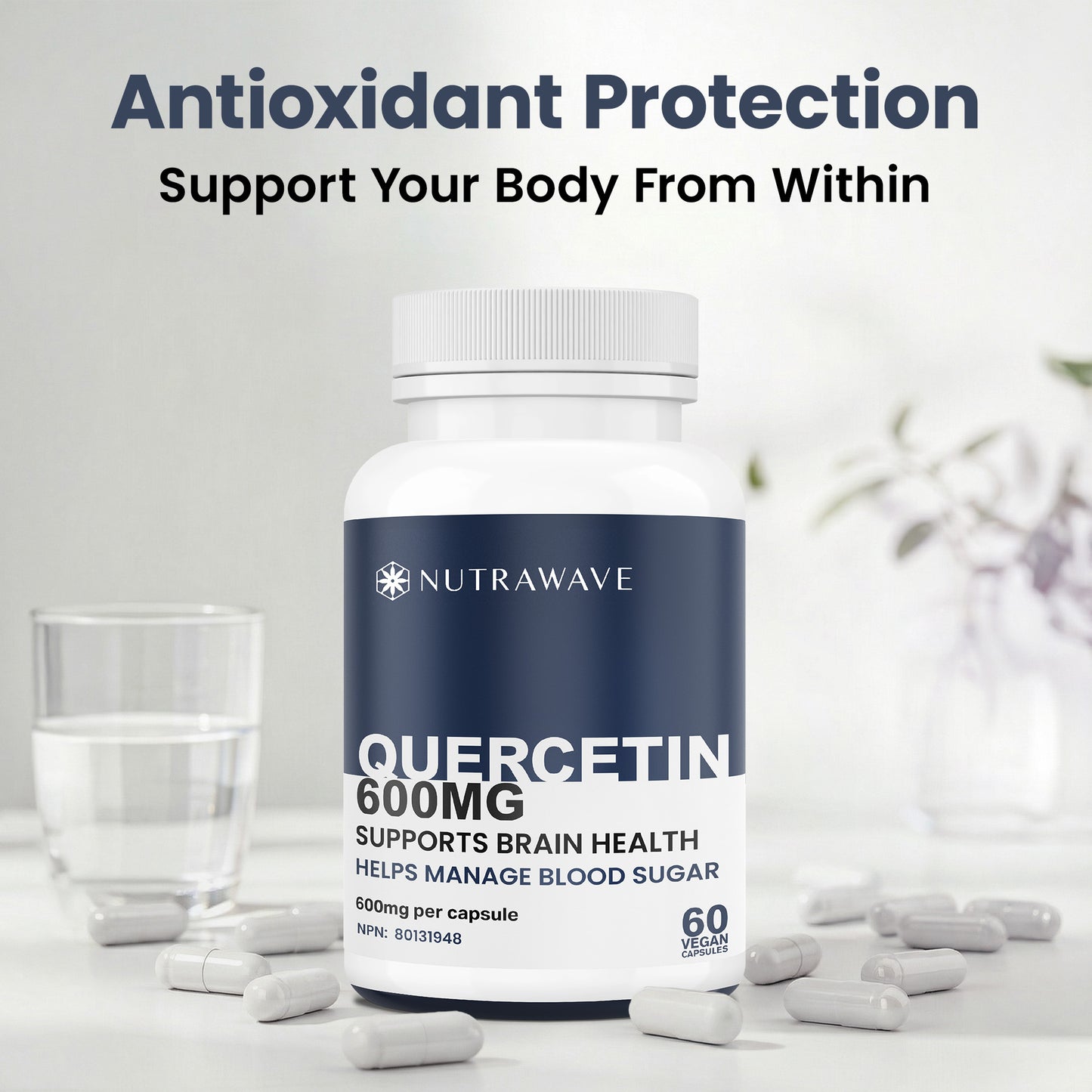 
                  
                    Quercetin Capsules - 600mg
                  
                
