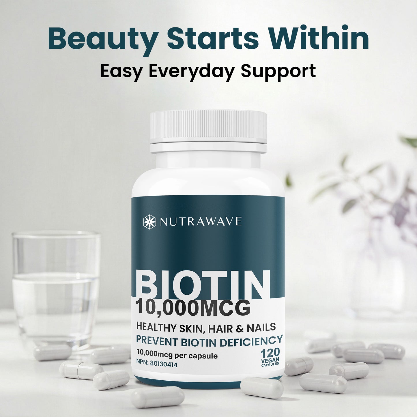 
                  
                    Biotin Capsules - 10000mcg
                  
                