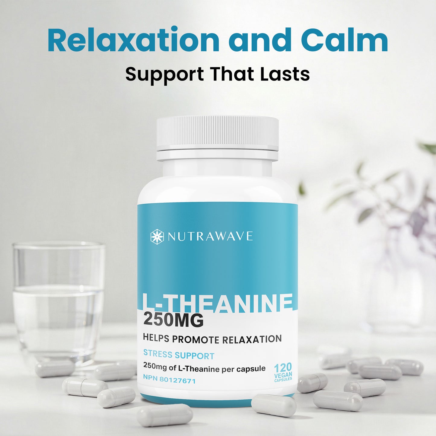 
                  
                    L-Theanine Capsules – 250mg
                  
                