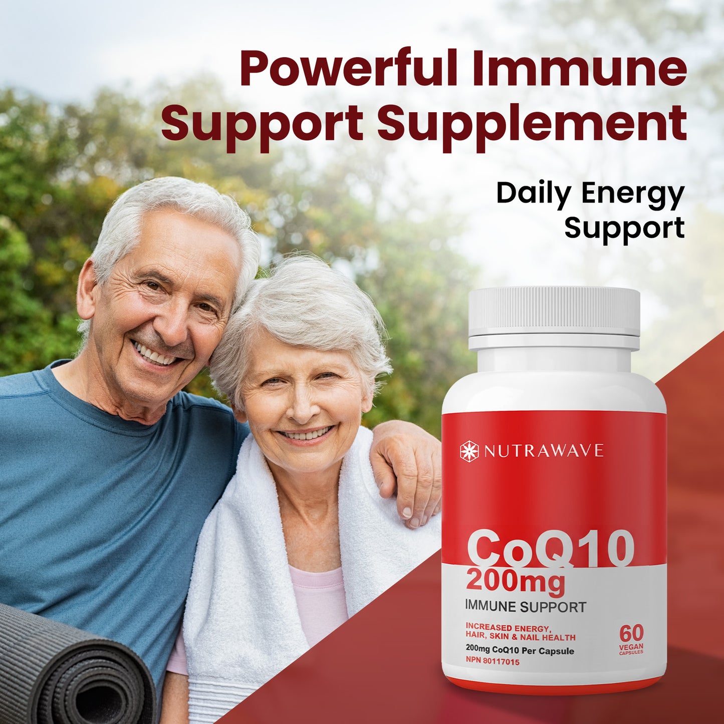 
                  
                    CoQ10 Ubiquinone Capsules - 200mg
                  
                