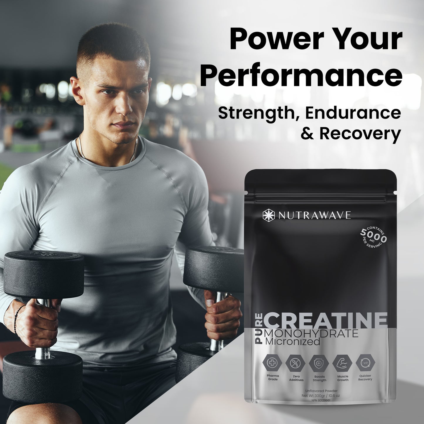 
                  
                    Creatine Micronized Monohydrate - 5000MG
                  
                
