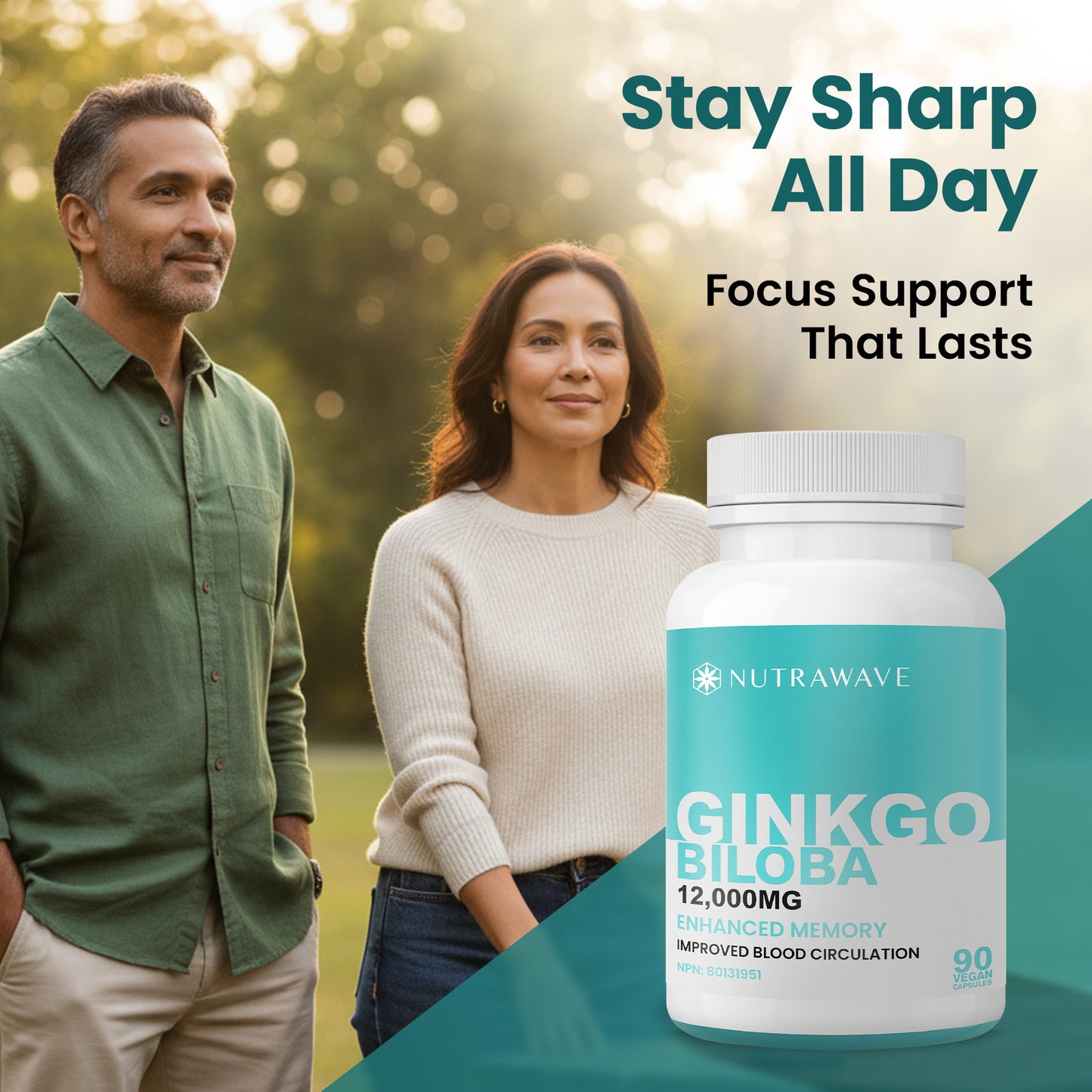
                  
                    Ginkgo Biloba Capsules - 12000mg
                  
                