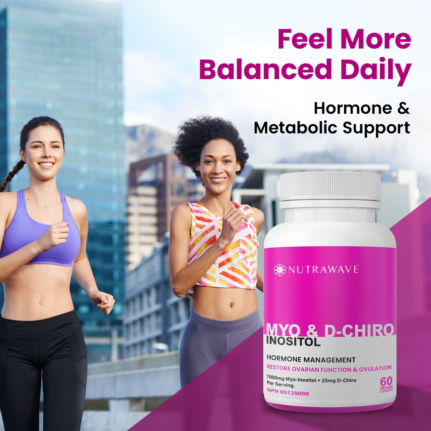 
                  
                    Myo-Inositol & D-Chiro Inositol Capsules - 1000MG
                  
                