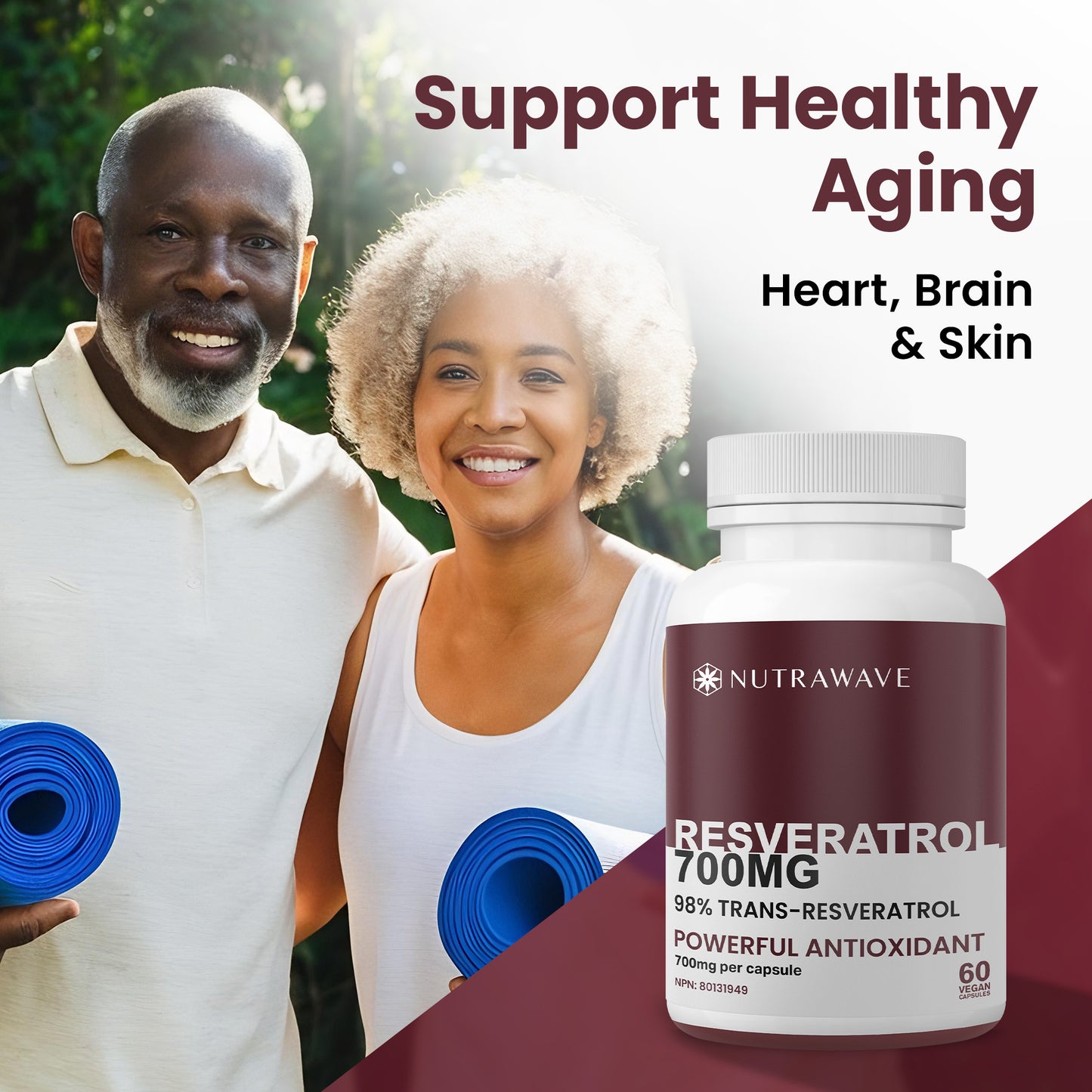 
                  
                    Resveratrol Capsules - 700mg
                  
                