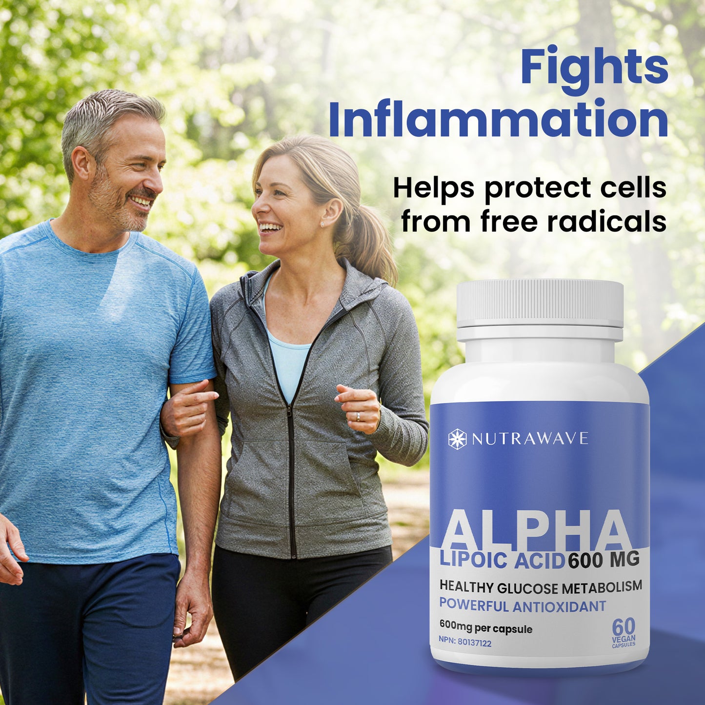 
                  
                    Alpha Lipoic Acid (ALA) Capsules -  600mg
                  
                