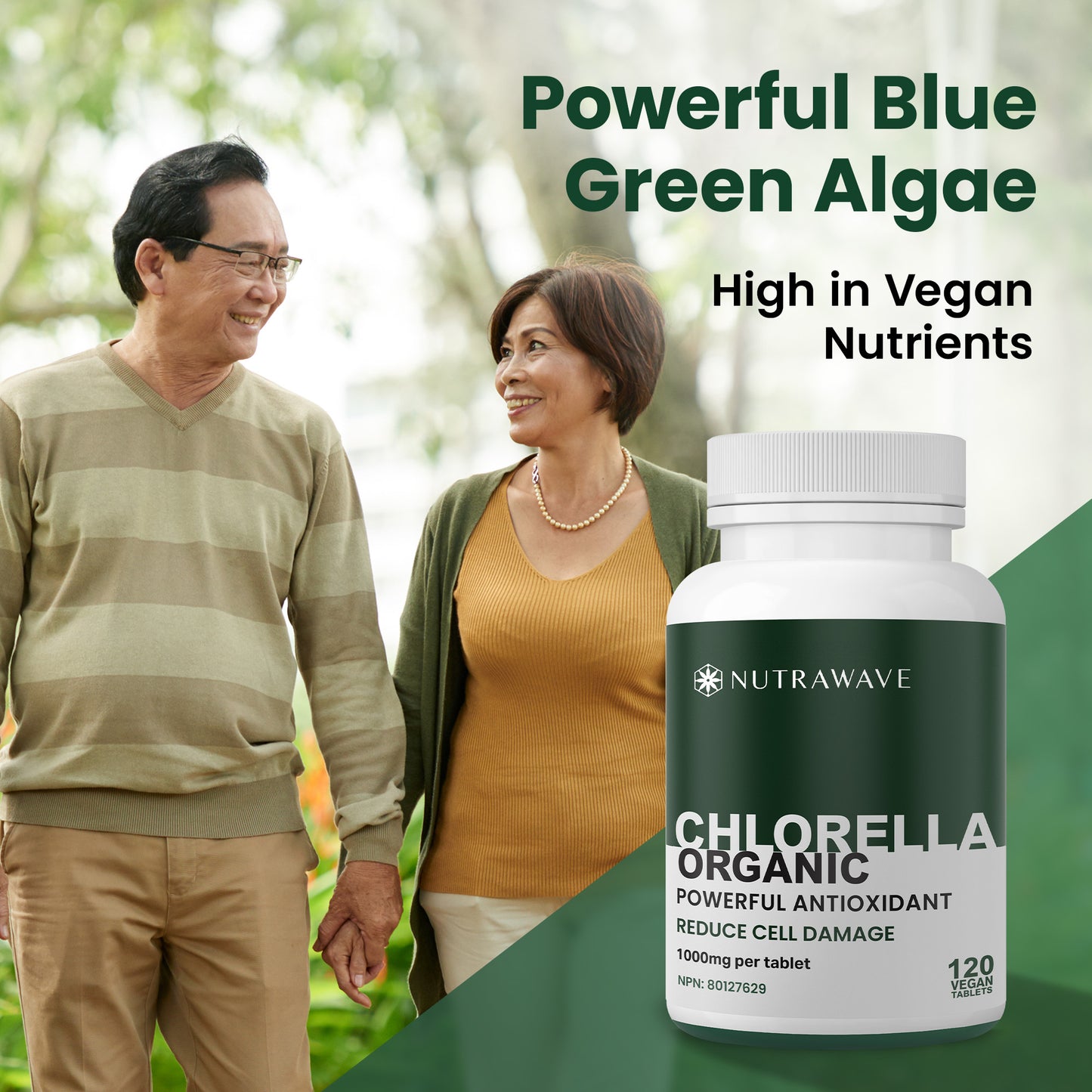 
                  
                    Organic Chlorella Tablets - 1000mg
                  
                