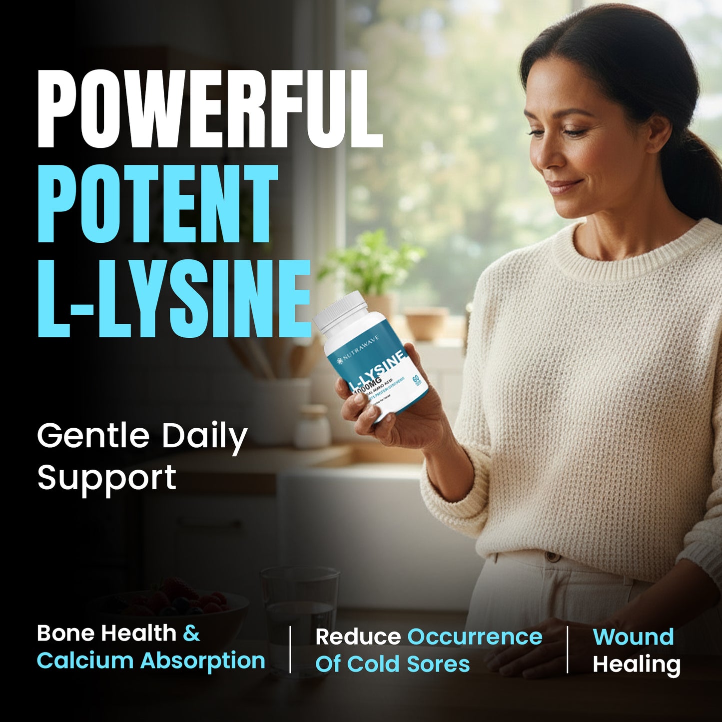 
                  
                    L- Lysine Capsules - 1000mg
                  
                