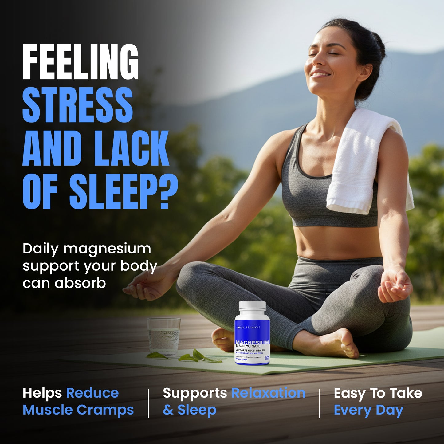 
                  
                    Nutrawave Magnesium Bisglycinate 200mg capsules — product details
                  
                
