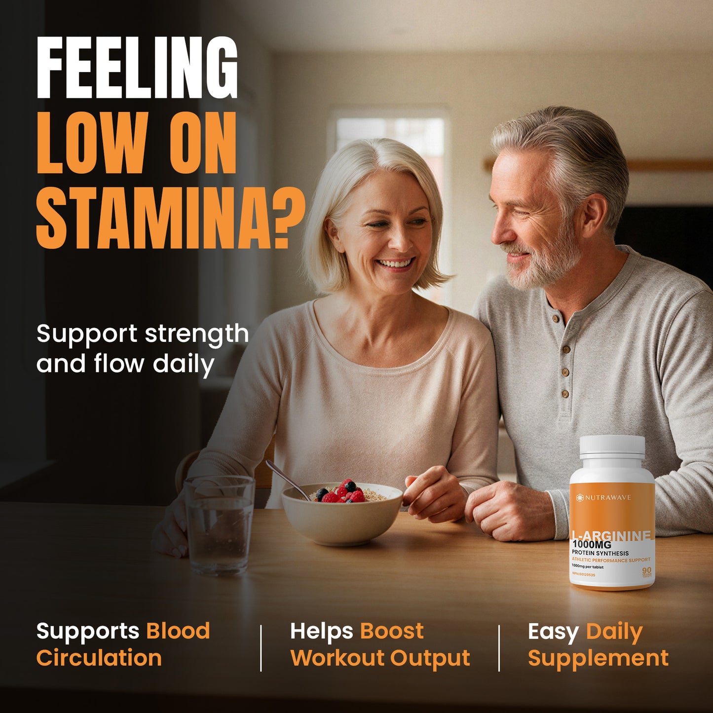 
                  
                    L- Arginine Capsules - 1000mg
                  
                