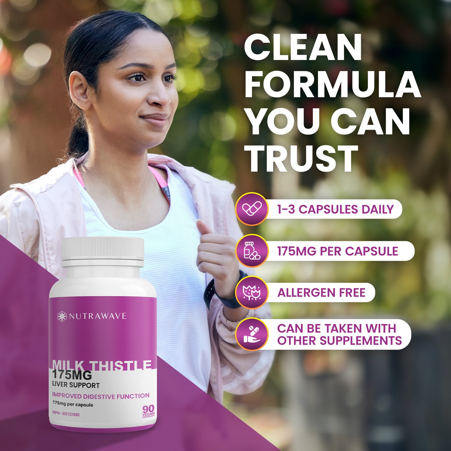 
                  
                    Milk Thistle Capsules - 175 mg
                  
                