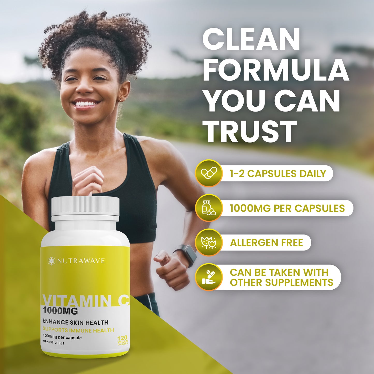 
                  
                    Vitamin C Capsules - 1000mg
                  
                