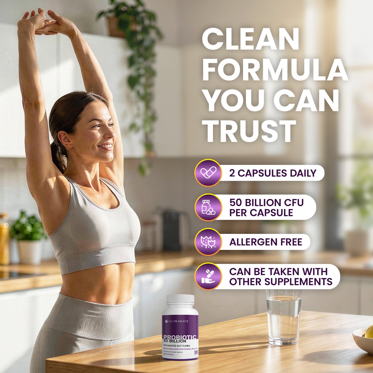 
                  
                    Probiotics 50 Billion (15 Strain) Capsules
                  
                