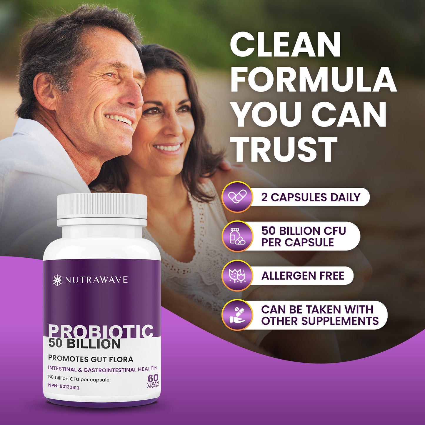 
                  
                    Probiotics 50 Billion (15 Strain) Capsules
                  
                