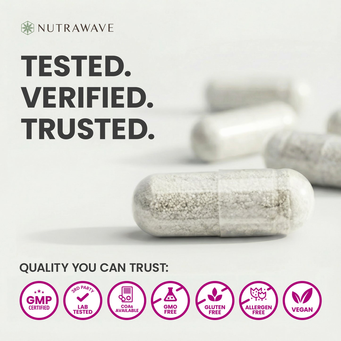 
                  
                    Myo-Inositol & D-Chiro Inositol Capsules - 1000MG
                  
                