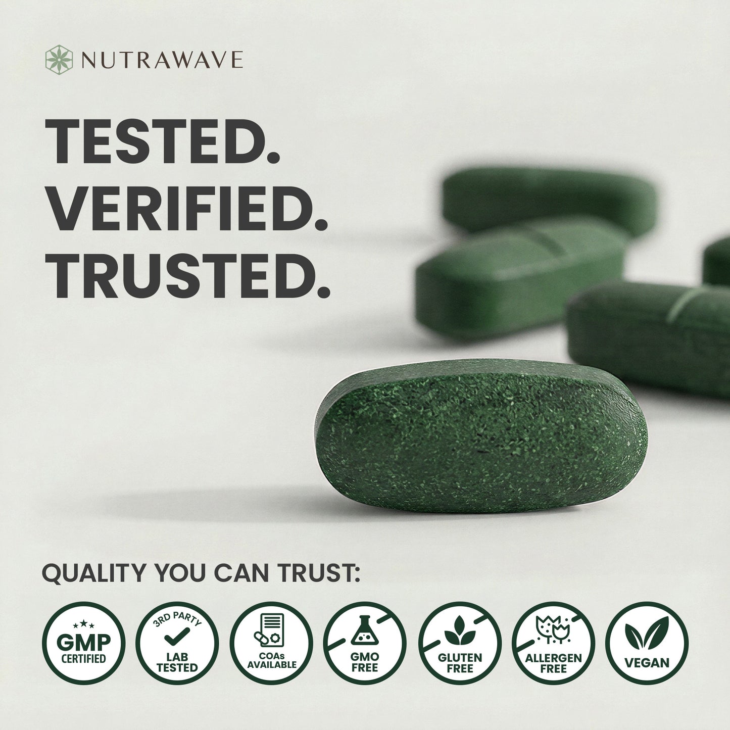 
                  
                    Organic Chlorella Tablets - 1000mg
                  
                