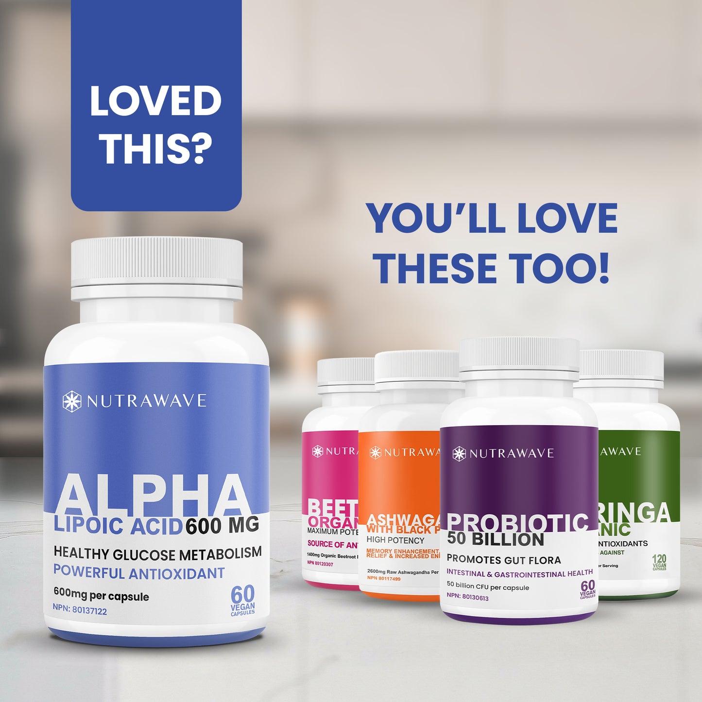 
                  
                    Alpha Lipoic Acid (ALA) Capsules -  600mg
                  
                