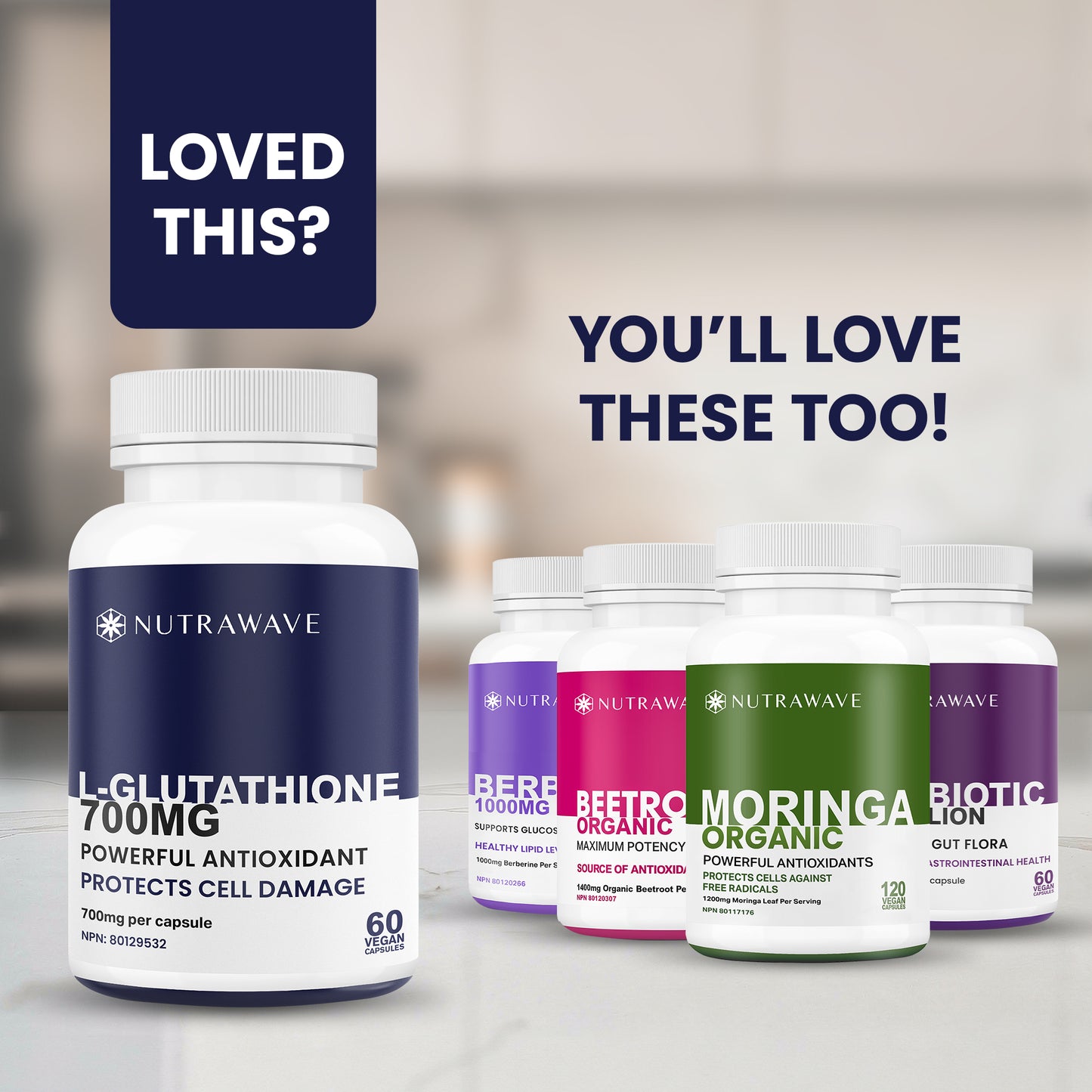 
                  
                    Nutrawave L-Glutathione 700mg capsules — why choose Nutrawave
                  
                