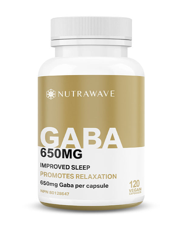 
                  
                    GABA (Gamma-Aminobutyric Acid) Capsule - 650mg
                  
                
