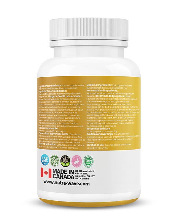 
                  
                    NMN Capsules - 600mg
                  
                